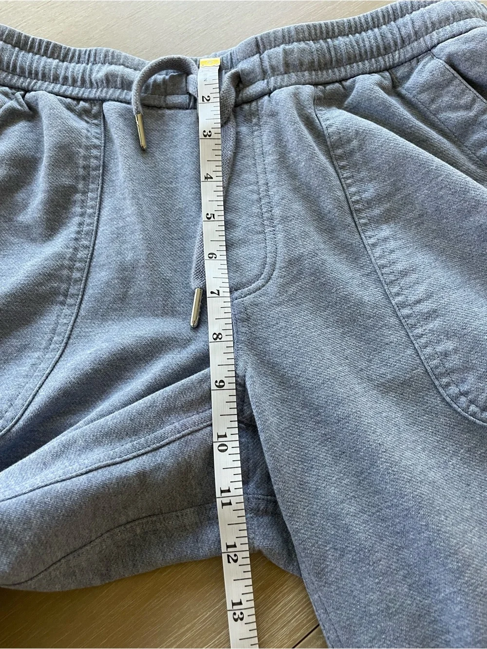 Athleta Farallon Heathered Wide Crop in Heather Blue-Gray - Picture 7 of 10